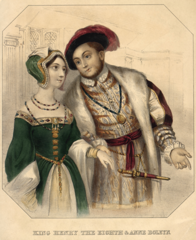 The divorce and marrige with Anne Boleyn