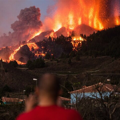 La erupcio de la Palma