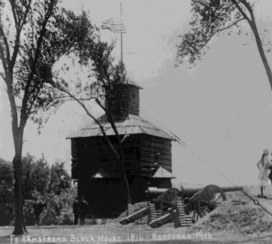 Fort Armstrong Replica dedicated
