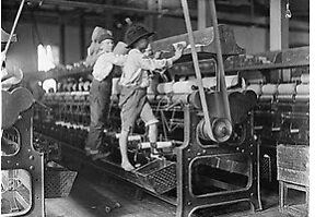 Niños en las fábricas