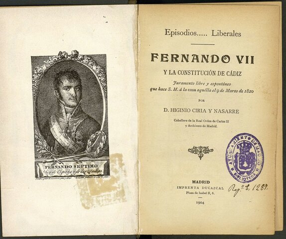 Derogación de la constitución de 1812