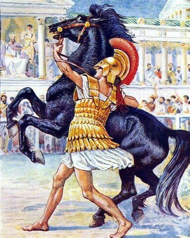 Coronación de Alejandro Magno (336 A.E.C).