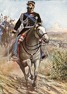 Víctor Manuel II rey.