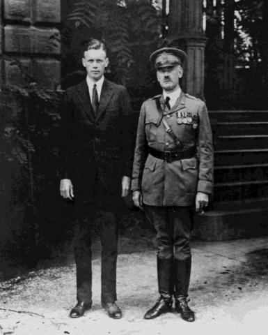Charles Lindbergh Visits