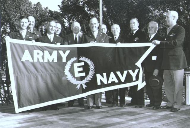 RIA received first Army-Navy "E"