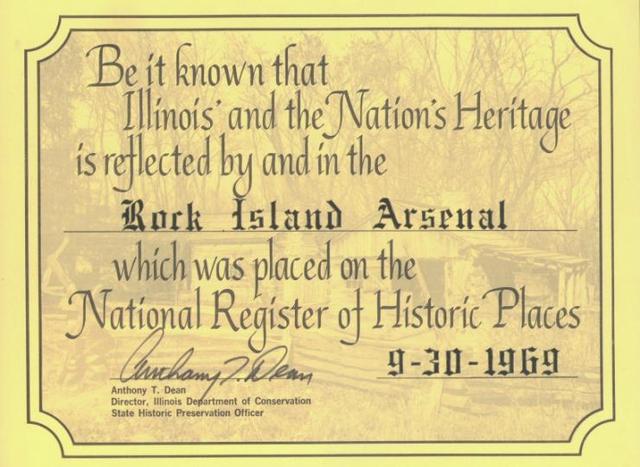 RIA on National Registrer of Historical Places