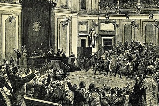 1868: Fallecimiento de los unionistas