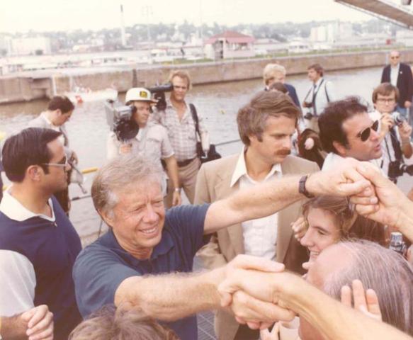 President Carter Visits RIA