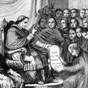 Pío VII restaura la Compañía de Jesús