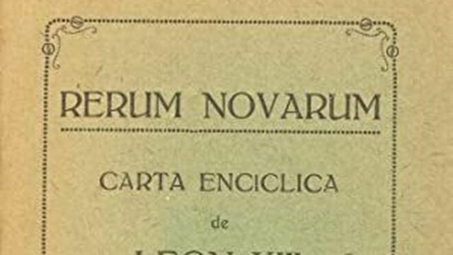 Publicación de Rerum Novarum - León XIII