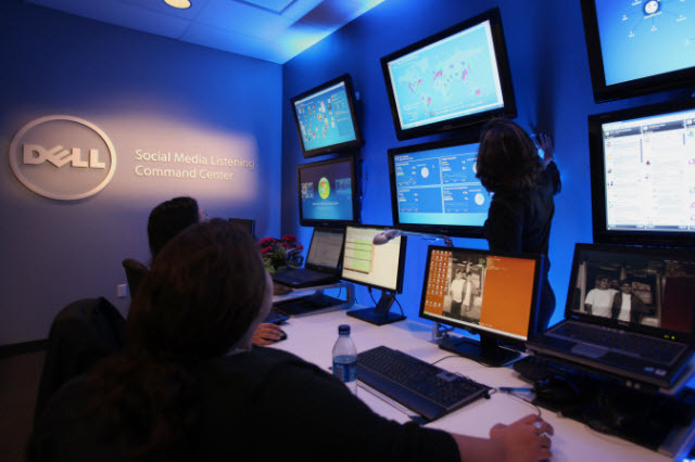 Visiting Dell's Social Media Command Center in Austin, TX