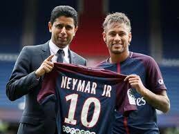 presentacion de  neymar con el psg