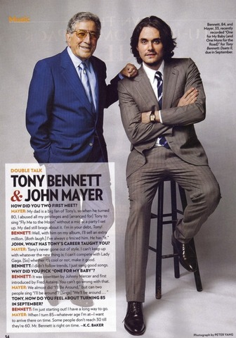 Entrevista e dueto com Tony Bennett