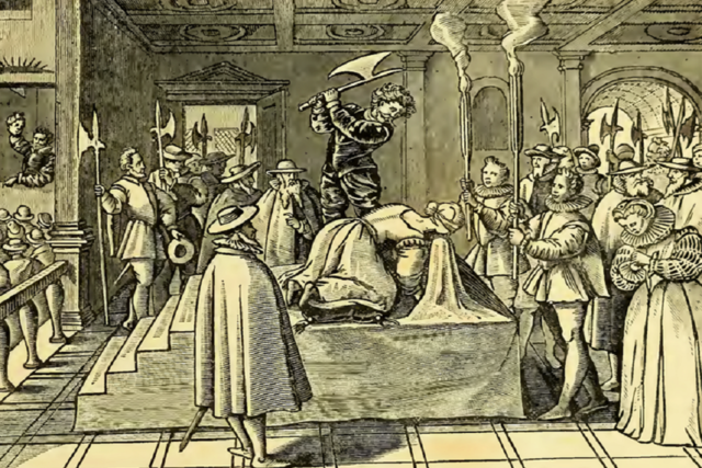 Decapitazione Maria Stuart