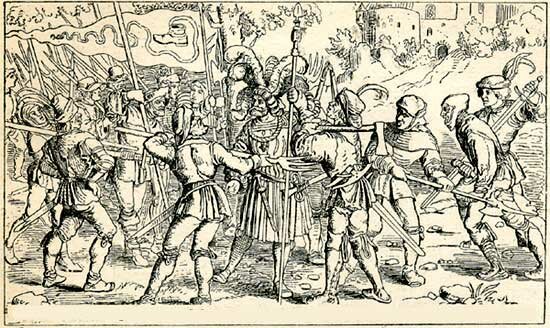 Rivolta di contadini e cavalieri