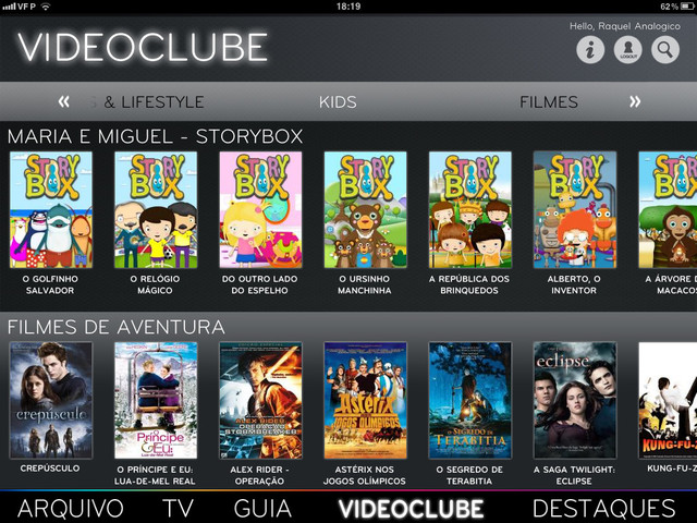 Lançamento do Zon Online