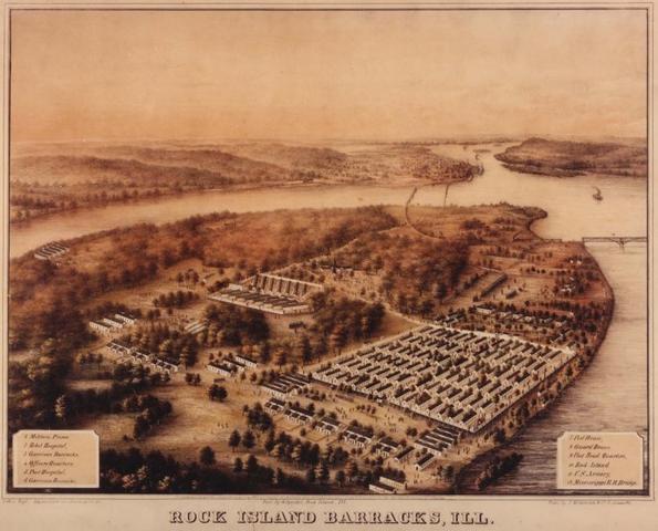 Confederate Soldier Prisoners First Arrive