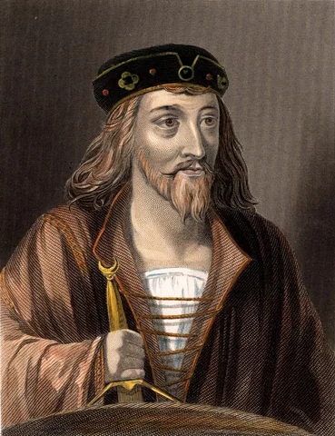 James proclaimed King of Scotland