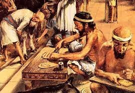 Man kom på att man kunde skriva på strandgräs?