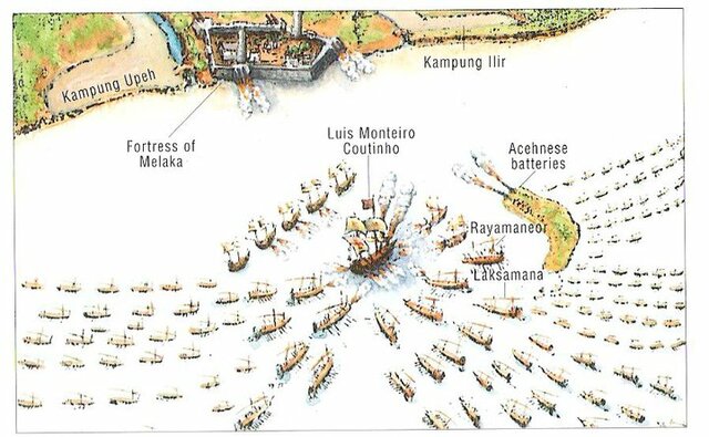 Serangan Militer Aceh Terhadap Portugis di Malaka