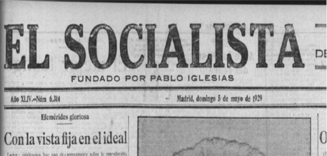 Es comença a publicar El Socialista.
