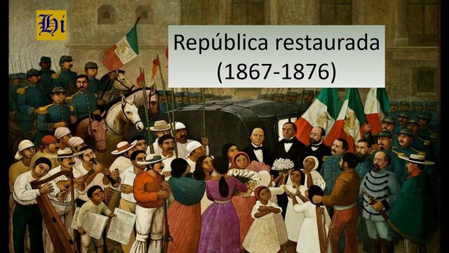 INICIA LA REPUBLICA RESTAURADA