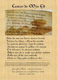 manuscrito del Mio Cid