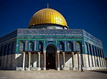 Der Felsendom in Jerusalem