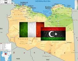 Italia coloniza Libia.