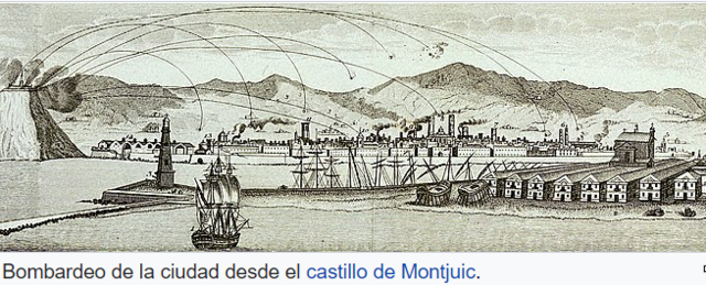 El bombardeo de Barcelona