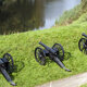Three cannons waiting 21551438