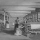 Powerloom weaving in 1835
