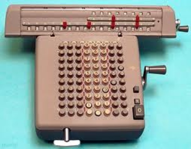 Mechanical calculator is built