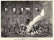 La vicalvarada: manifiesto de Manzanares. Caída del régimen moderado