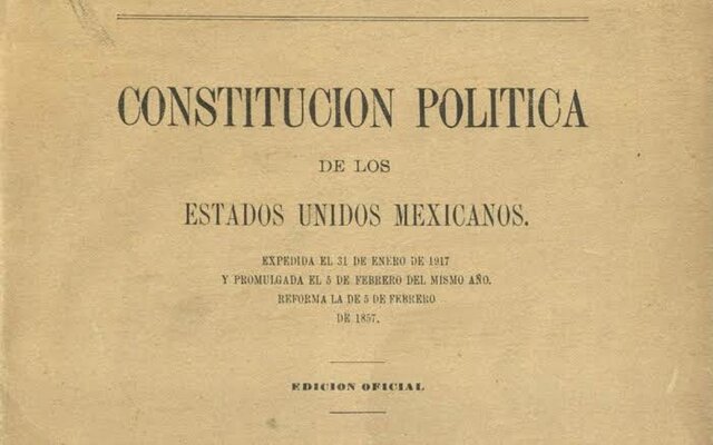 Se promulgo la Constitución de 1917