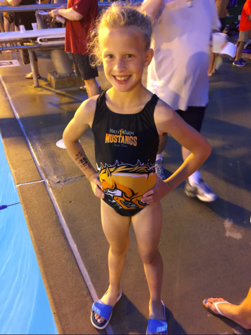 First swim meet for my new neighborhood