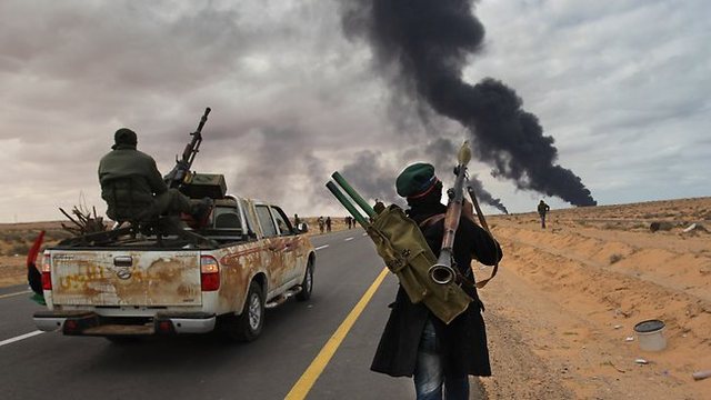 Levantamiento de Libia