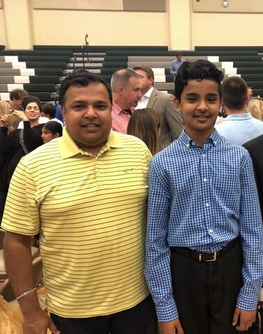 Graduating from 8th grade