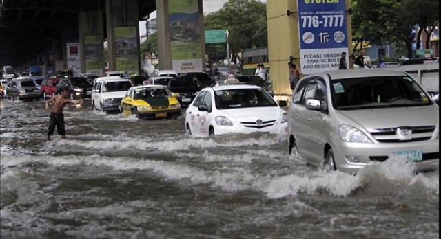 Tormenta en las Filipinas