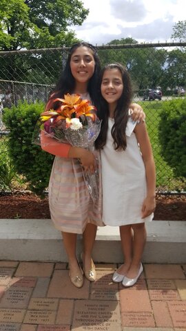 Zayna's Sisters 8th Grade Graduation