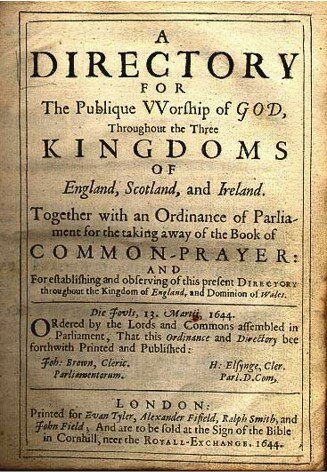 Replacement of the BOC by the Directory for Public Worship