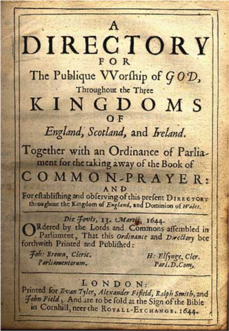 Directory of Public Worship