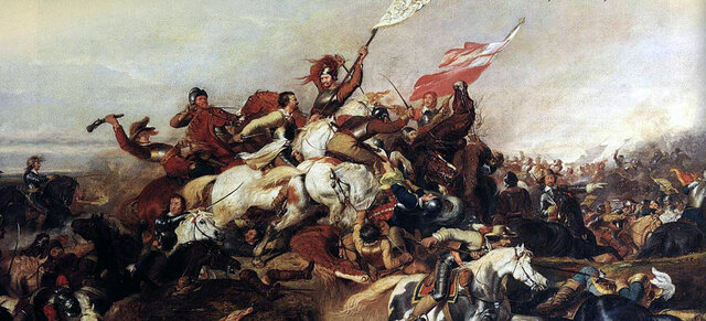 Defeat of the Royalists at Marston Moor