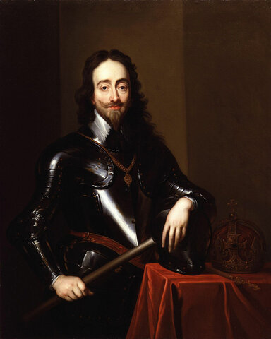 Charles I declares war to his people