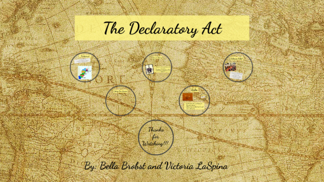 Declaratory Act