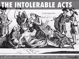 intolerable acts