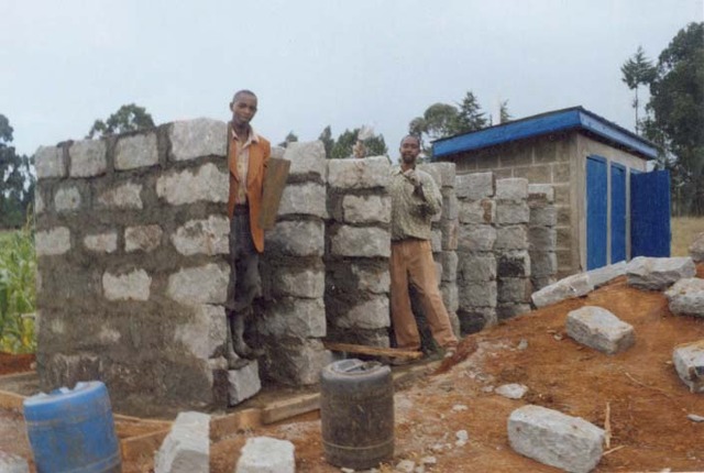 Completion of our 3rd set of latrines