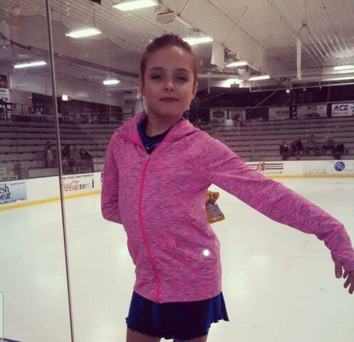 I started ice skating for the first time