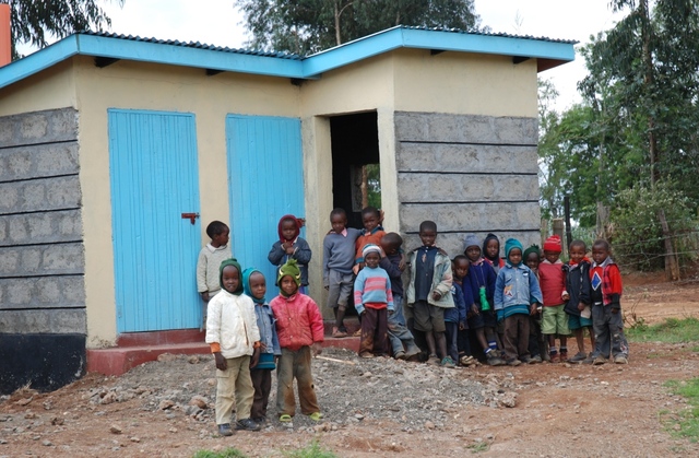 Completion of 6th set of latrines