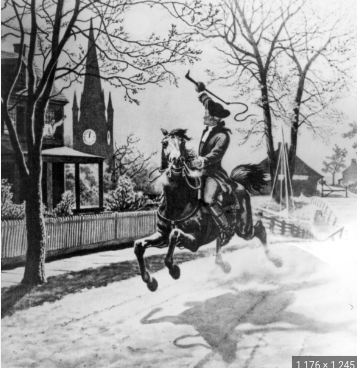 Midnight ride of paul revere